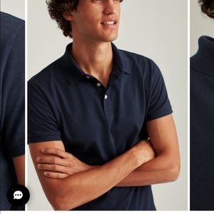Bonobos Navy Stretch Pique Polo - M
